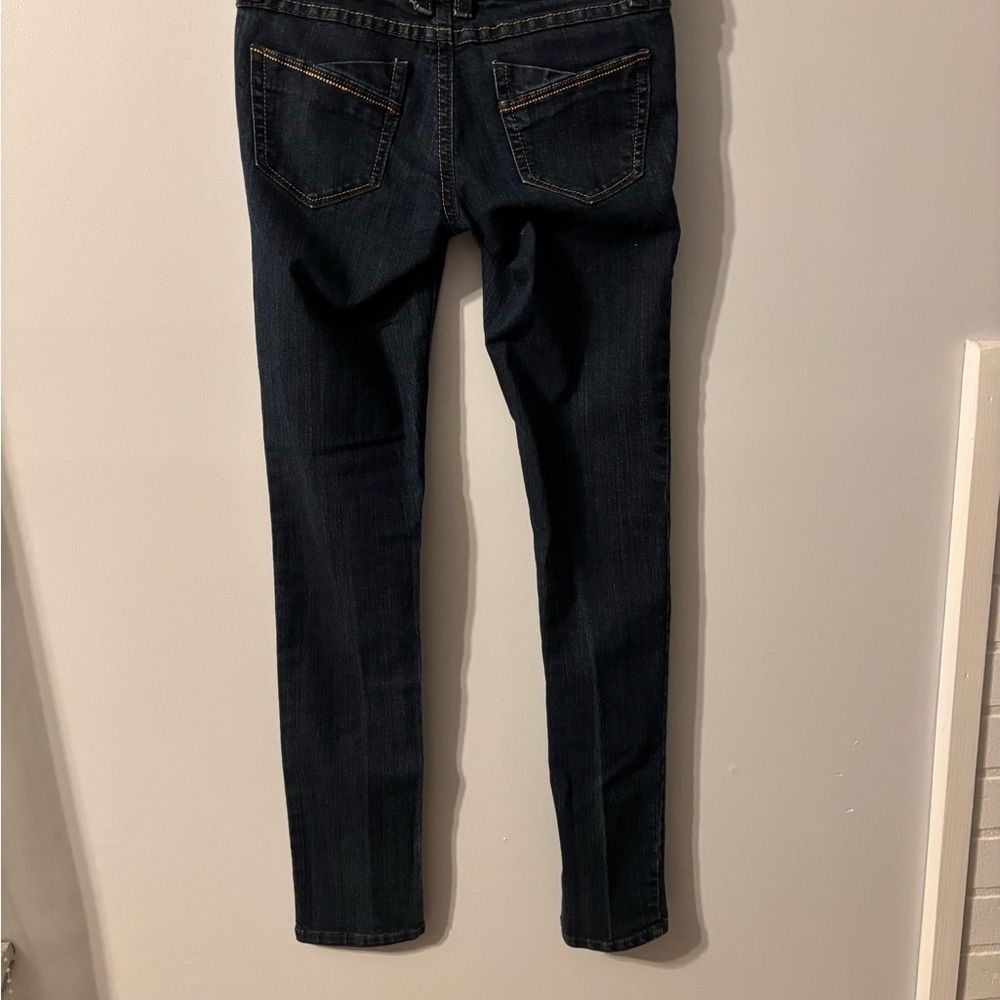 177J Streetwear Society Dark Indigo Skinny Jeans